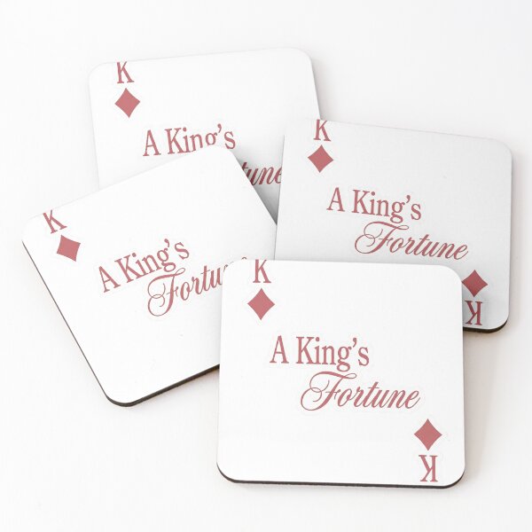 Item preview, A King's Fortune Poker Card Aesthetic designed and sold by ArtzyFlow.