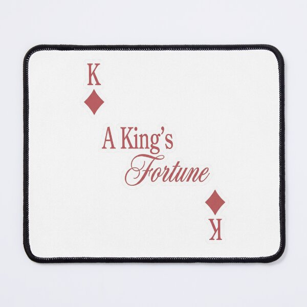 Item preview, A King's Fortune Poker Card Aesthetic designed and sold by ArtzyFlow.