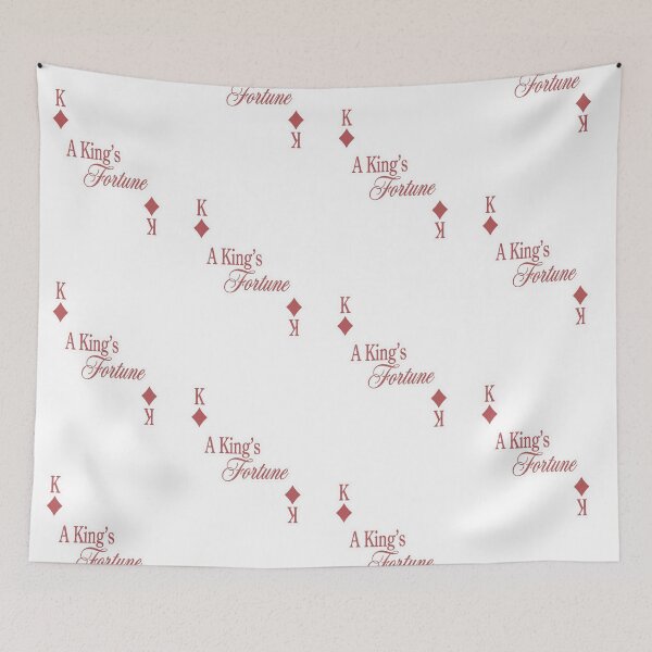 Item preview, A King's Fortune Poker Card Aesthetic designed and sold by ArtzyFlow.