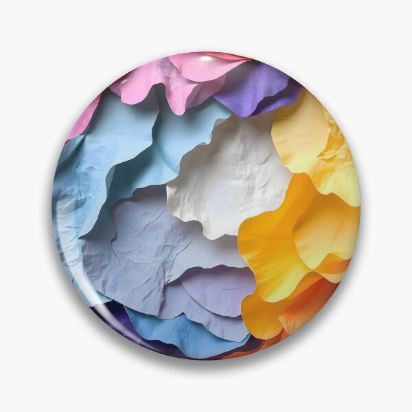 Item preview, Paper Petals Abstract Art designed and sold by Sachie's Studio.
