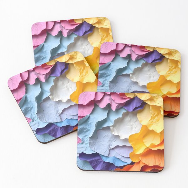 Item preview, Paper Petals Abstract Art designed and sold by Sachie's Studio.
