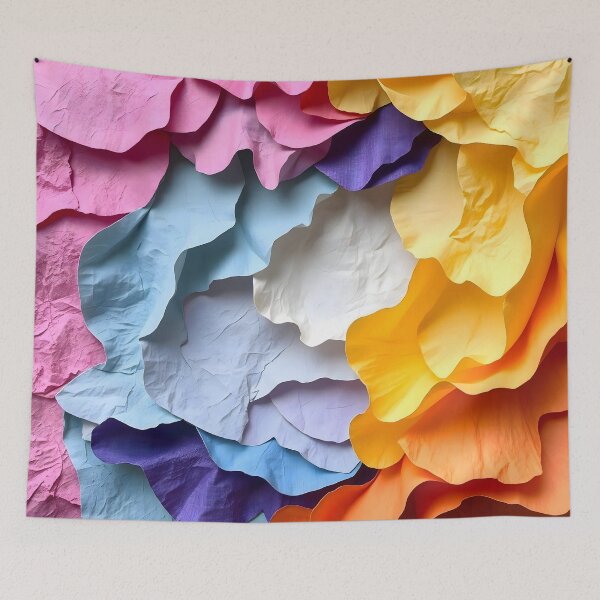 Item preview, Paper Petals Abstract Art designed and sold by Sachie's Studio.