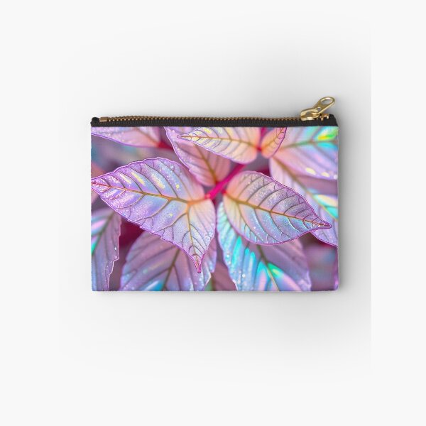 Item preview, Iridescent Lavender Leaves Holographic Botanical Art designed and sold by Sachie's Studio.