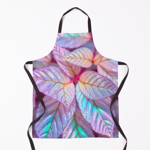 Item preview, Iridescent Lavender Leaves Holographic Botanical Art designed and sold by Sachie's Studio.