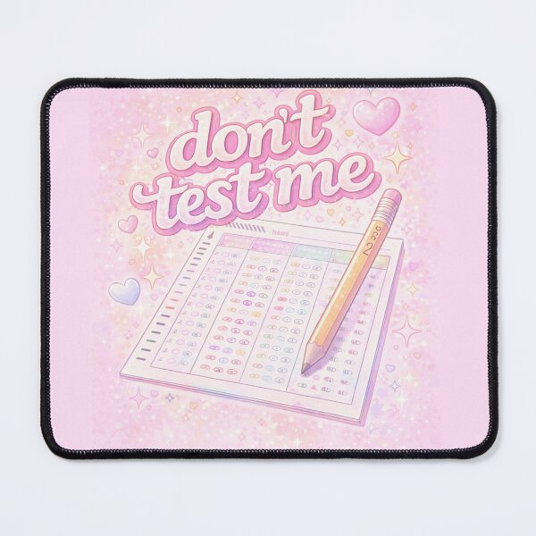 Item preview, Don't Test Me: "Don't Test Me Scantron No. 2 Pencil 90s School Vibes Sticker | Nostalgic Test Anxiety Meme" designed and sold by DeluluDept.