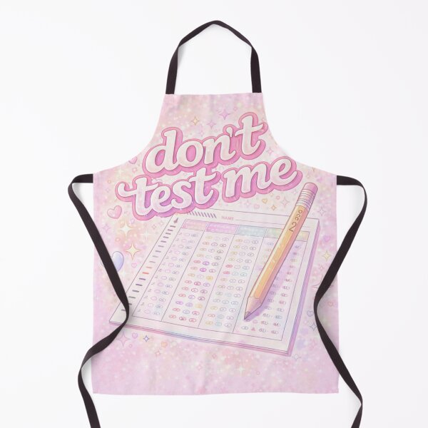 Item preview, Don't Test Me: "Don't Test Me Scantron No. 2 Pencil 90s School Vibes Sticker | Nostalgic Test Anxiety Meme" designed and sold by DeluluDept.