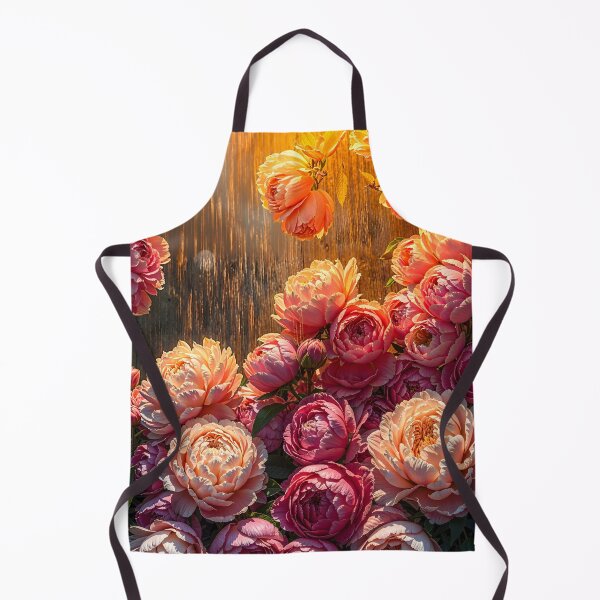 Item preview, Glowing Peonies Floral Art designed and sold by Sachie's Studio.