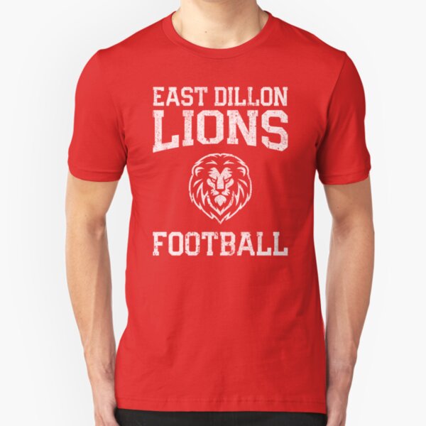 East Dillon Lions Football Slim Fit T-Shirt