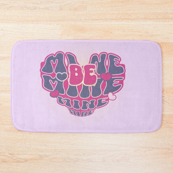 Item preview, Be Mine Heart Pattern - Retro Pulsing Love  designed and sold by PriyaMagic.