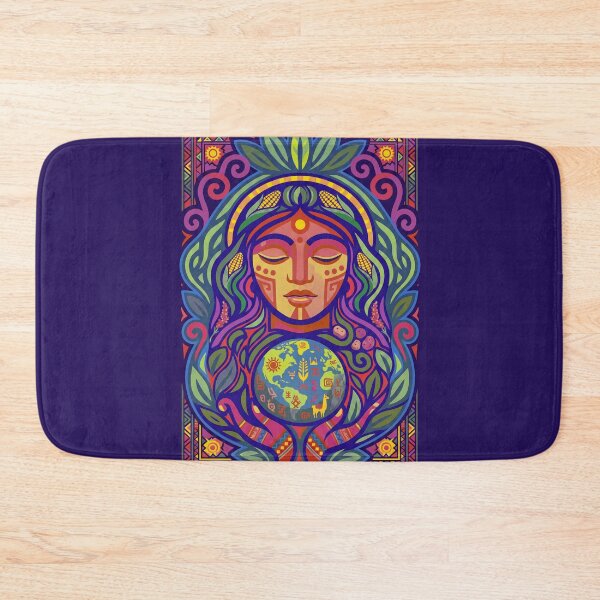 Item preview, Pachamama Mother Earth Colorful Andean Cultural Design designed and sold by HANANTI.