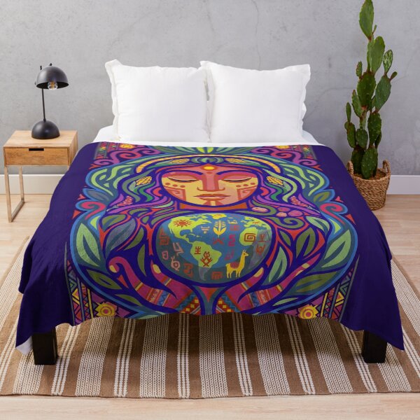 Item preview, Pachamama Mother Earth Colorful Andean Cultural Design designed and sold by HANANTI.