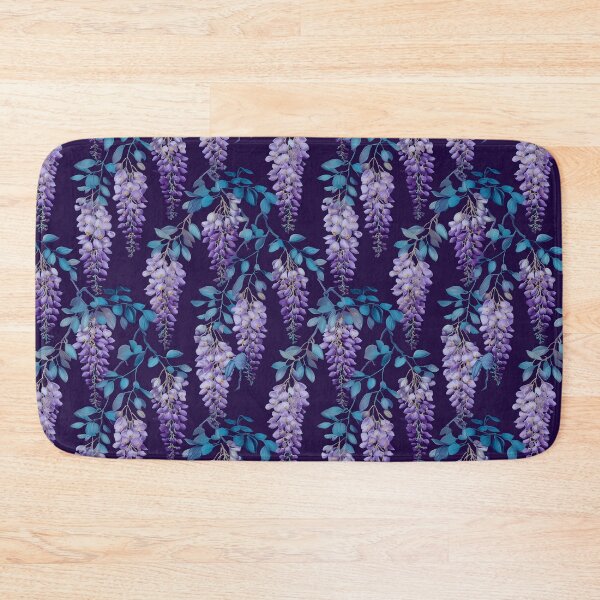 Item preview, Vintage Wisteria Floral Pattern – Romantic Cottagecore Botanical Design designed and sold by RLan.