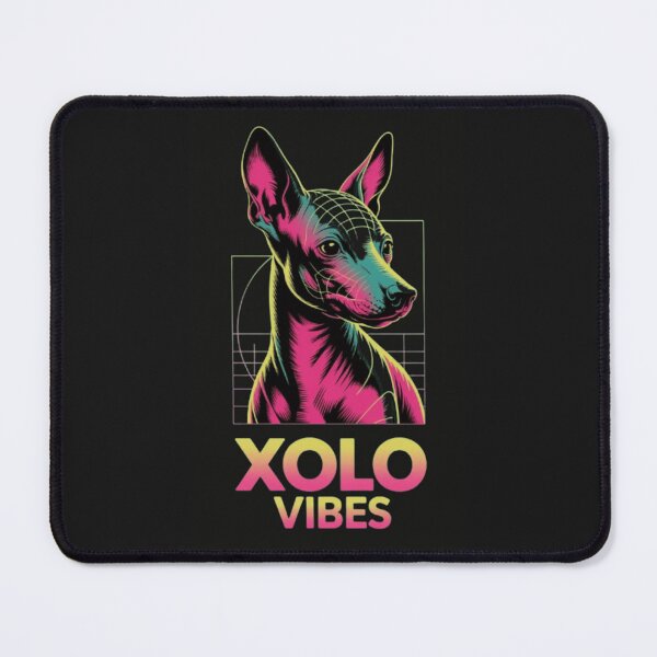 Item preview, Xoloitzcuintli Dog Vaporwave T-shirt | Mexican Hairless Dog Sticker Neon Aesthetic designed and sold by Youpiworld.