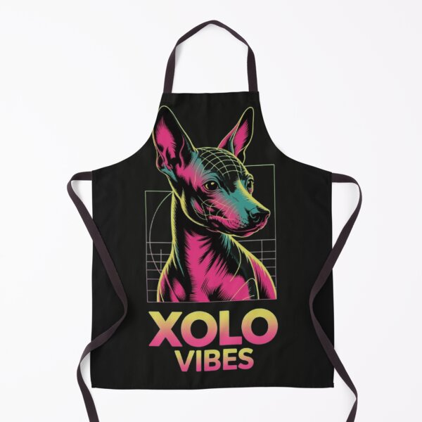 Item preview, Xoloitzcuintli Dog Vaporwave T-shirt | Mexican Hairless Dog Sticker Neon Aesthetic designed and sold by Youpiworld.