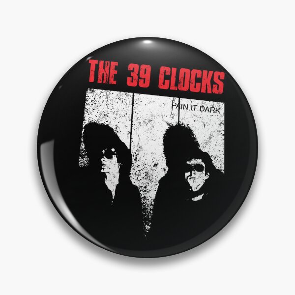 Item preview, Vintage The 39 Clocks // Pain it Dark designed and sold by bikpal.