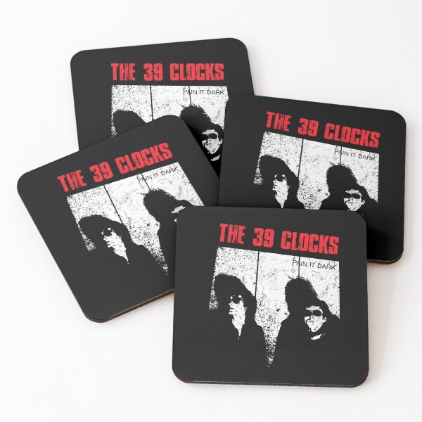 Item preview, Vintage The 39 Clocks // Pain it Dark designed and sold by bikpal.