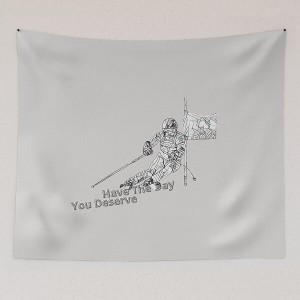Item preview, Funny Race Ski Gifts for Skiers – Alpine Skiing Downhill Ski Racer – Ski Slalom Gifts for Ski Lovers designed and sold by MatthewViews.