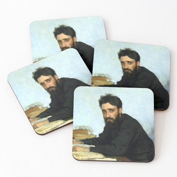 Item preview, Portrait of Vsevolod Garshin designed and sold by Jon-Baran.