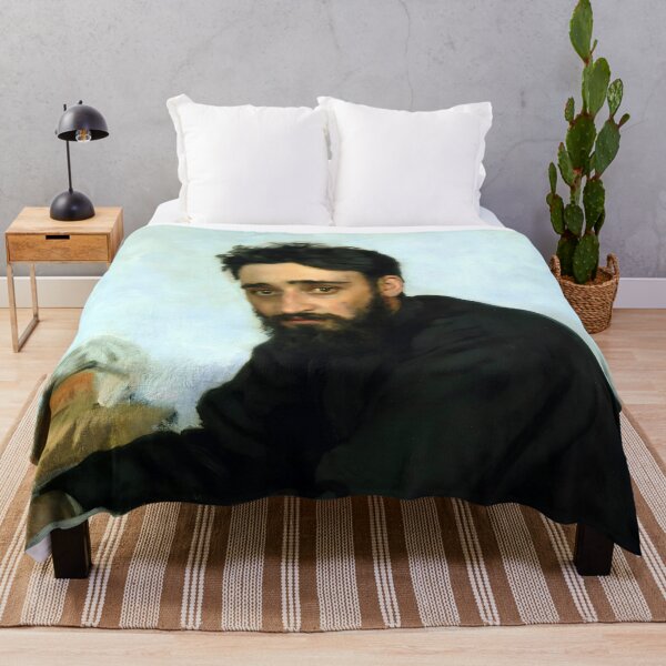 Item preview, Portrait of Vsevolod Garshin designed and sold by Jon-Baran.