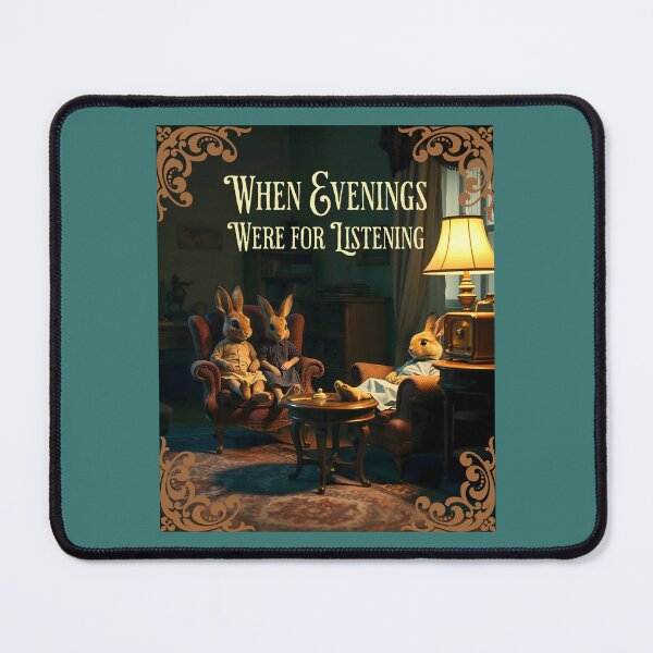 Item preview, When Evenings Were for Listening Vintage Memories designed and sold by Sachie's Studio.