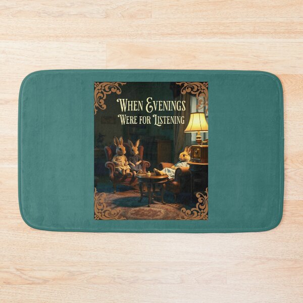 Item preview, When Evenings Were for Listening Vintage Memories designed and sold by Sachie's Studio.
