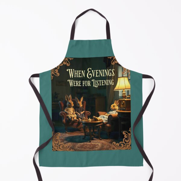 Item preview, When Evenings Were for Listening Vintage Memories designed and sold by Sachie's Studio.