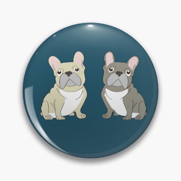 Item preview, French Bulldog Duo designed and sold by Mountain-Point.