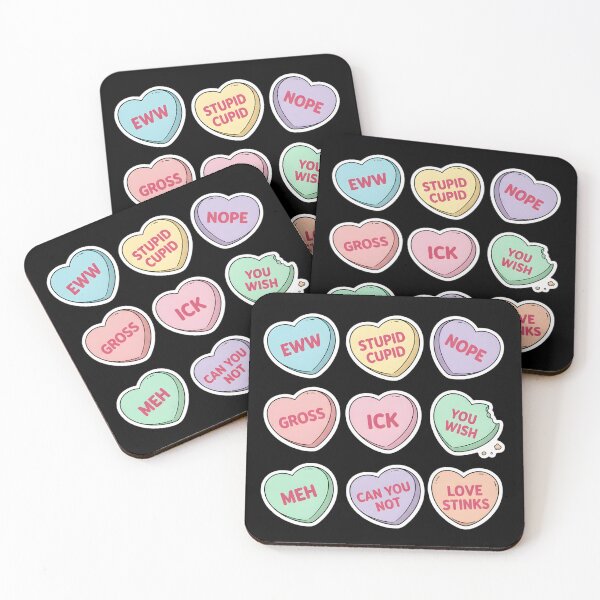 Item preview, Valentines Conversation Hearts, Candy Hearts, Designs designed and sold by DesignDenDo ⭐⭐⭐⭐⭐.