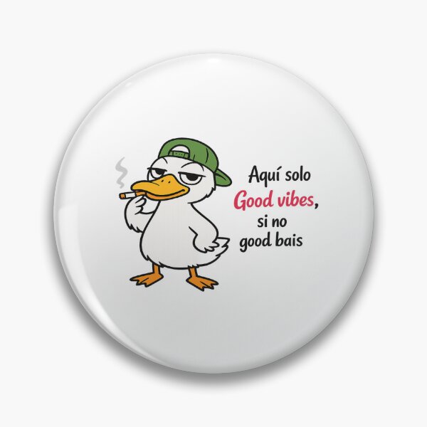 Item preview, Pato Good Vibes Only – Here only good vibes, otherwise good vibes designed and sold by HeyHas.