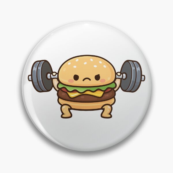 Item preview, Cheeseburger Powerlifting Squat designed and sold by OniumEth.