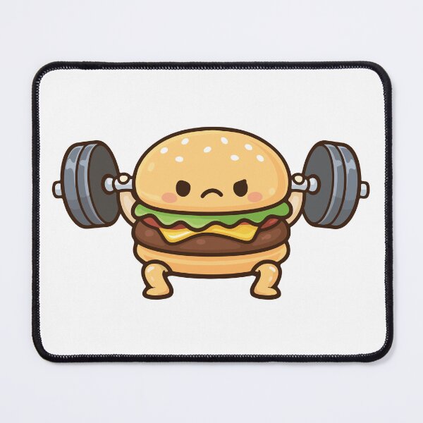 Item preview, Cheeseburger Powerlifting Squat designed and sold by OniumEth.