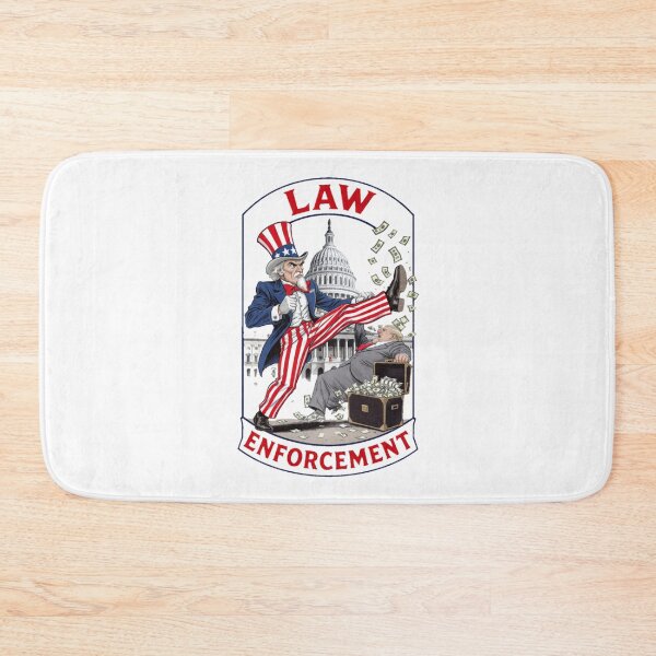 Item preview, Copy of Law Enforcement vs Corruption Political Cartoon – Justice Defeats Greed Government Art designed and sold by Williams Anderson.