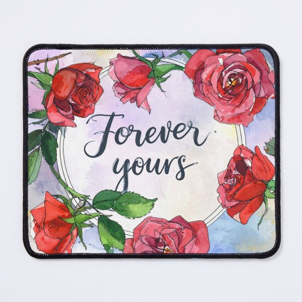Item preview, Forever Yours Floral Illustration designed and sold by yara.lahdo.