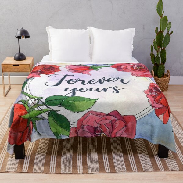 Item preview, Forever Yours Floral Illustration designed and sold by yara.lahdo.