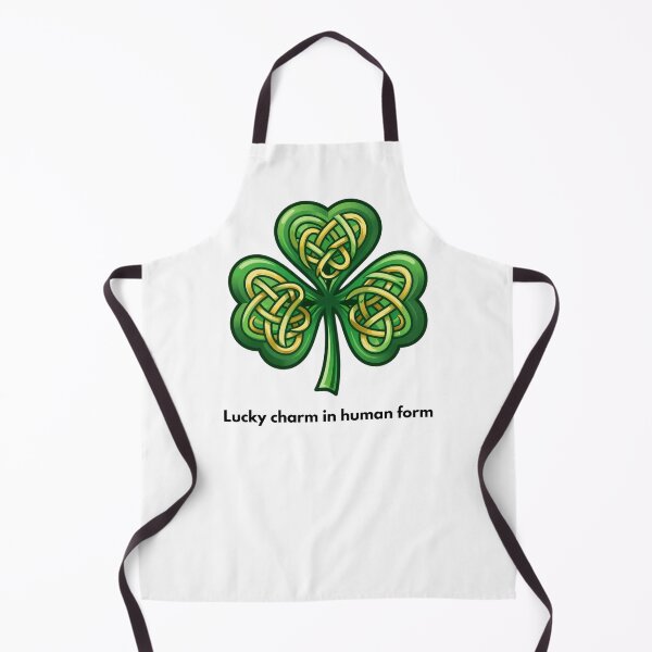 Item preview, Lucky Charm in Human Form – Celtic Shamrock Design designed and sold by AnburDesigns.