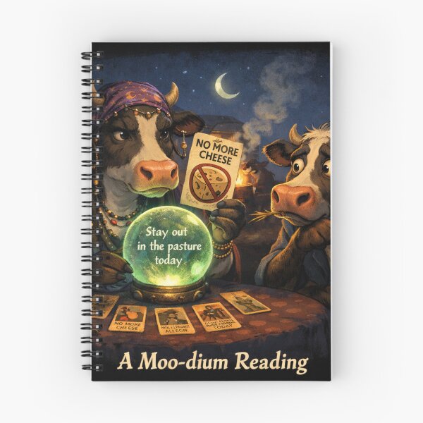 Item preview, A Moo-dium Reading 1... designed and sold by SincerelyNick.