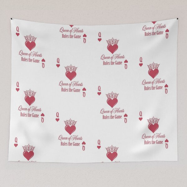 Item preview, Queen of Hearts, Rules the game Poker Card Aesthetic designed and sold by ArtzyFlow.