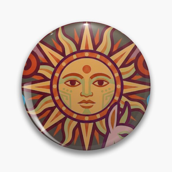 Item preview, Sacred Andean Llama Under Colorful Inca Sun designed and sold by HANANTI.