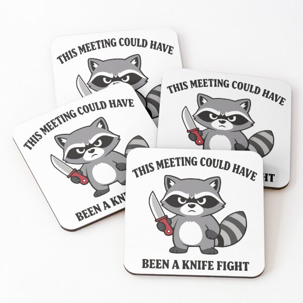 Item preview, THIS MEETING COULD HAVE BEEN A KNIFE FIGHT designed and sold by kirstenstration.