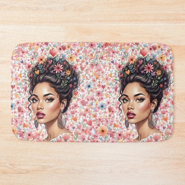 Item preview, Floral Heartbloom Portrait designed and sold by VibranPalette.