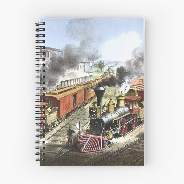 Item preview, Vintage American Railroad Art - Lightening Express - Lithograph designed and sold by karwilberevivalcollection.