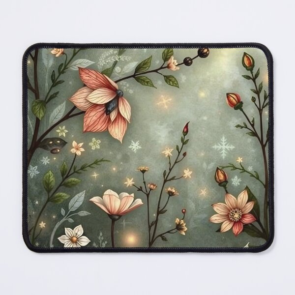Item preview, Flowers with Sparkles Floral Fantasy designed and sold by Sachie's Studio.