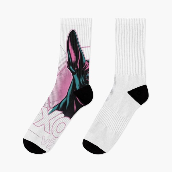 Item preview,   Xoloitzcuintli Dog Vaporwave T-shirt | Mexican Hairless Dog Sticker Neon Aesthetic designed and sold by Youpiworld.