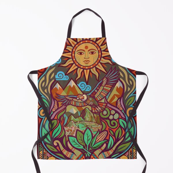 Item preview, Andean Condor Mystical Flight Over Machu Picchu designed and sold by HANANTI.