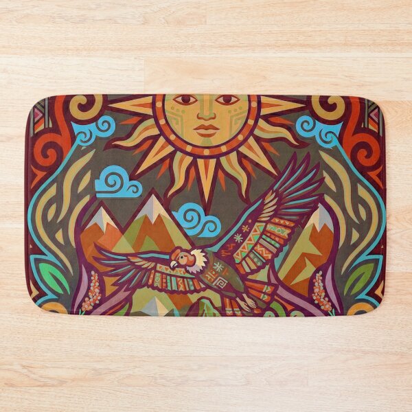 Item preview, Andean Condor Mystical Flight Over Machu Picchu designed and sold by HANANTI.