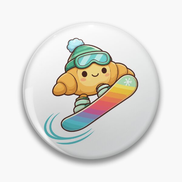 Item preview, Croissant Snowboarding designed and sold by OniumEth.