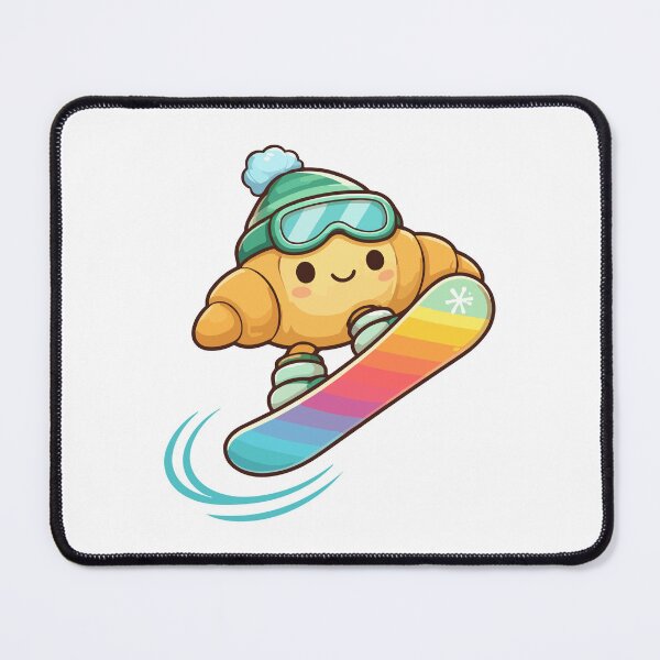 Item preview, Croissant Snowboarding designed and sold by OniumEth.