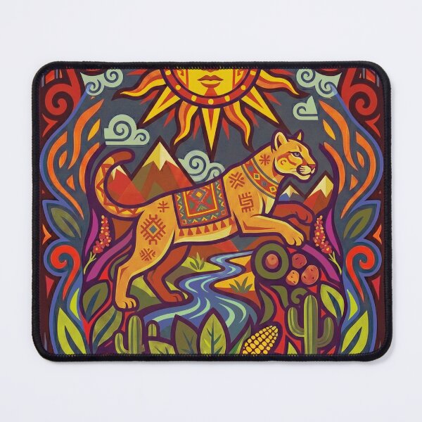 Item preview, Andean Puma Guardian of the Earth Kay Pacha designed and sold by HANANTI.