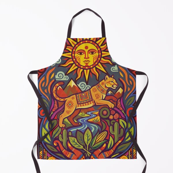 Item preview, Andean Puma Guardian of the Earth Kay Pacha designed and sold by HANANTI.