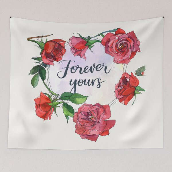 Item preview, Forever Yours Soft Floral Art designed and sold by yara.lahdo.